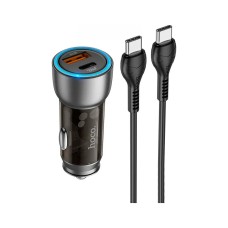 Зарядное устройство HOCO N28 USB-A/Type-C Brown (6931474782762)