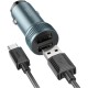 Зарядное устройство HOCO Z49 Level 2xUSB Metal Gray (6931474795670)