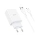 Зарядний пристрій HOCO C99A charger set (Type-C) White (6931474767585)