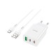 Зарядний пристрій HOCO C99A charger set (Type-C) White (6931474767585)