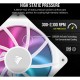 Кулер для корпуса Corsair iCUE Link RX120 RGB PWM White (CO-9051021-WW)