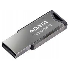 USB флеш накопитель ADATA 64GB UV350 Metallic USB 3.2 (AUV350-64G-RBK)