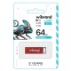 USB флеш накопитель Wibrand 64GB Chameleon Red USB 2.0 (WI2.0/CH64U6R)