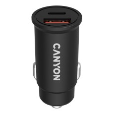 Зарядное устройство Canyon PD 30W/QC3.0 18W Pocket size car charger (CNS-CCA20B03)