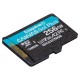 Карта пам'яті Kingston 256GB microSDXC class 10 A2 U3 V30 Canvas Go Plus (SDCG3/256GBSP)