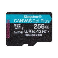 Карта памяти Kingston 256GB microSDXC class 10 A2 U3 V30 Canvas Go Plus (SDCG3/256GBSP)