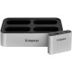 Зчитувач флеш-карт Kingston Workflow Station Dock USB 3.2 Gen2 USB-A/C Hub (WFS-U)