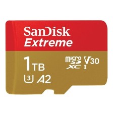 Карта пам'яті SanDisk 1 TB microSDXC UHS-I U3 V30 A2 Extreme (SDSQXAV-1T00-GN6MN)