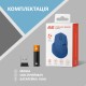 Мышка 2E MF280 Silent Wireless/Bluetooth Blue (2E-MF280WBL)