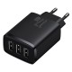 Зарядное устройство Baseus Compact Charger 3U Black (CCXJ020101)