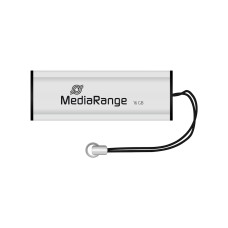 USB флеш накопитель Mediarange 16GB Black/Silver USB 3.0 (MR915)