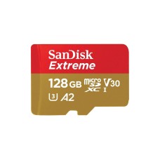 Карта памяти SanDisk 128GB microSD class 10 UHS-I U3 Extreme For Mobile Gaming (SDSQXAA-128G-GN6GN)