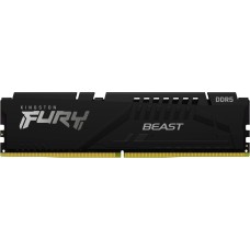 Модуль памяти для компьютера DDR5 16GB (2x8GB) 5600 MHz Beast Black Kingston Fury (ex.HyperX) (KF556C40BBK2-16)