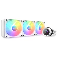 Система рідинного охолодження NZXT Kraken RGB 360mm AIO liquid cooler w/Display, (RL-KR360-W1)