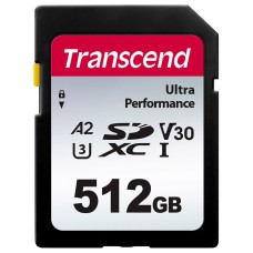 Карта памяти Transcend 512GB SD class 10 UHS-I U3 4K (TS512GSDC340S)