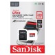 Карта памяти SanDisk 256GB microSDXC class 10 UHS-I Ultra (SDSQUAC-256G-GN6MA)