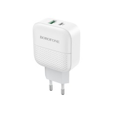 Зарядное устройство BOROFONE BA46A Premium White (BA46AW)