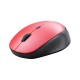 Мышка Defender Auris MB-027 Silent Wireless Red (52026)