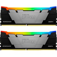 Модуль памяти для компьютера DDR4 16GB (2x8GB) 3600 MHz Fury Renegade RGB Kingston Fury (ex.HyperX) (KF436C16RB2AK2/16)