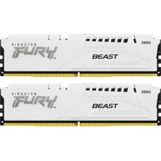 Модуль памяти для компьютера DDR 64GB (2x32GB) 5200 MHz FURY Beast White Kingston Fury (ex.HyperX) (KF552C40BWK2-64)