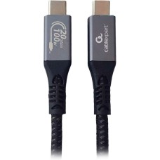 Дата кабель USB-C to USB-C 1.5m USB3.2 Gen2*2 20Gbps/100W(20V5A)/4K60Hz Cablexpert (CCBP-USB3-CMCM100-1.5M)