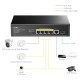 Комутатор Cudy GS1005PTS1, 5-Port Gigabit PoE+ Switch with 1 SFP Port 120W