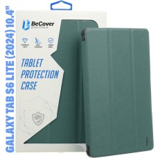 Чехол для планшета BeCover Soft Edge Stylus Mount Samsung Tab S6 Lite (2024) 10.4" P620/P625/P627 Dark Green (710838)