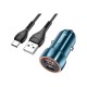 Зарядний пристрій HOCO Z46A USB Type-C Sapphire Blue (6931474770387)