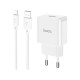 Зарядное устройство HOCO C106A charger set(iP) White (6931474783899)