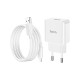 Зарядное устройство HOCO C106A charger set(iP) White (6931474783899)