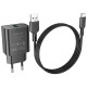 Зарядное устройство BOROFONE BA72A charger set (Type-C) Black (BA72ACB)