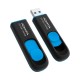 USB флеш накопитель ADATA 256GB UV128 Black/Blue USB 3.2 (AUV128-256G-RBE)