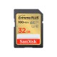 Карта памяти SanDisk 32GB SDXC class 10 Extreme PLUS (SDSDXWT-032G-GNCIN)