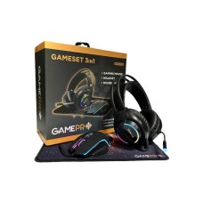 Мишка GamePro GS890 Combo 3 в 1 миша + ігрова поверхня + гарнітура (GS890)