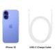 Мобильный телефон Apple iPhone 16 128GB Ultramarine (MYEC3)