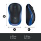 Мышка Logitech M185 blue (910-002239)