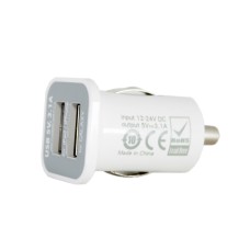 Зарядное устройство PowerPlant 2*USB, 3.1A (DV00DV5036)