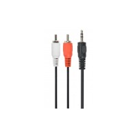 Кабель мультимедійний Jack 3.5mm папа/2RCA папа Cablexpert (CCA-458-5M)