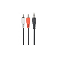 Кабель мультимедийный Jack 3.5mm папа/2RCA папа Cablexpert (CCA-458-5M)