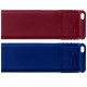 USB флеш накопитель Verbatim 2x32GB Store'n'Go Slider Red/Blue USB 2.0 (49327)