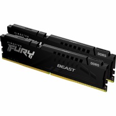 Модуль памяти для компьютера DDR5 32GB (2x16GB) 5600 MHz Beast Black Kingston Fury (ex.HyperX) (KF556C40BBK2-32)