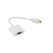 Переходник ST-Lab HDMI male - VGA F (без дополнительных кабелей) (U-990 Pro BTC white)