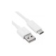 Зарядное устройство 2E Wall Charger Dual USB-A 2.4A + cable USB-C White (2E-WC1USB2.1A-CC)