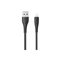 Дата кабель USB 2.0 AM to Lightning PD-B85a Black Proda (PD-B85i-BK)