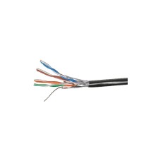 Кабель сетевой DCG FTP 305м, cat 5e, CCA, 4 pairs, 0.50mm, PE B, outside, black (159078)