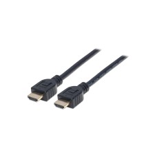 Кабель мультимедійний HDMI to HDMI 3.0m V1.4 CL3 Manhattan Intracom (353946)