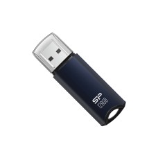 USB флеш накопитель Silicon Power USB 128GB SILICON POWER usb3.2 Marvel M02 Aluminum Blue (SP128GBUF3M02V1B)