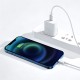 Дата кабель USB-C to Lightning 1.0m 20W Superior Series White Baseus (CATLYS-A02)