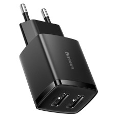 Зарядное устройство Baseus Compact Charger 2U Black (CCXJ010201)