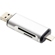 Концентратор XoKo AC-440 Type-C USB 3.0 and MicroUSB/SD Card Reader (XK-AС-440)